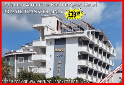 Dalaman Transfers to Marmaris Melodi Apart Hotel